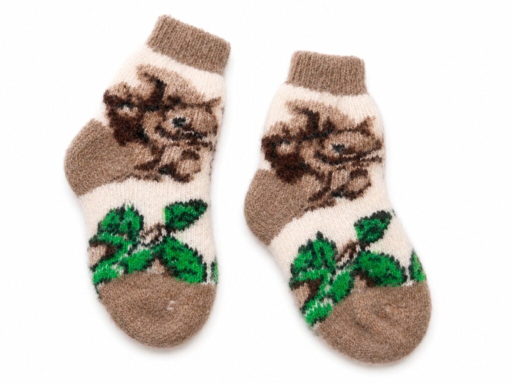 Laste merinovillased sokid SQUIRREL, WoolLando