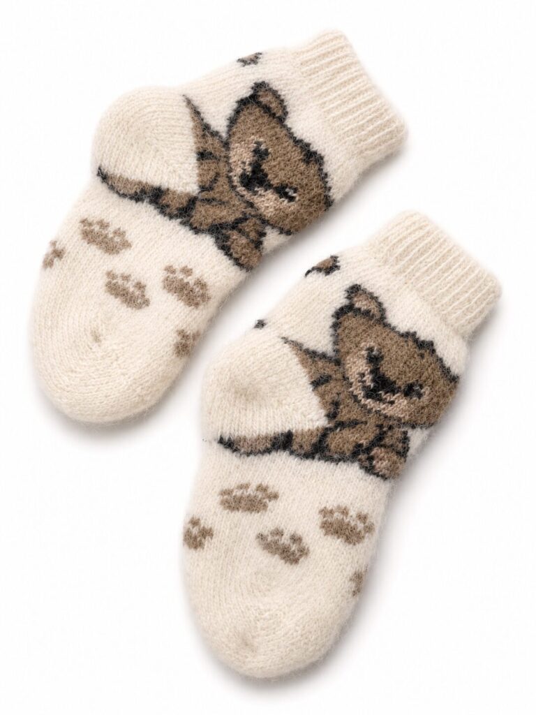 Laste merinovillased sokid TEDDY, WoolLando
