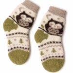 Laste merinovillased sokid OWL, WoolLando