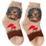 Laste merinovillased sokid HEDGEHOG, WoolLando