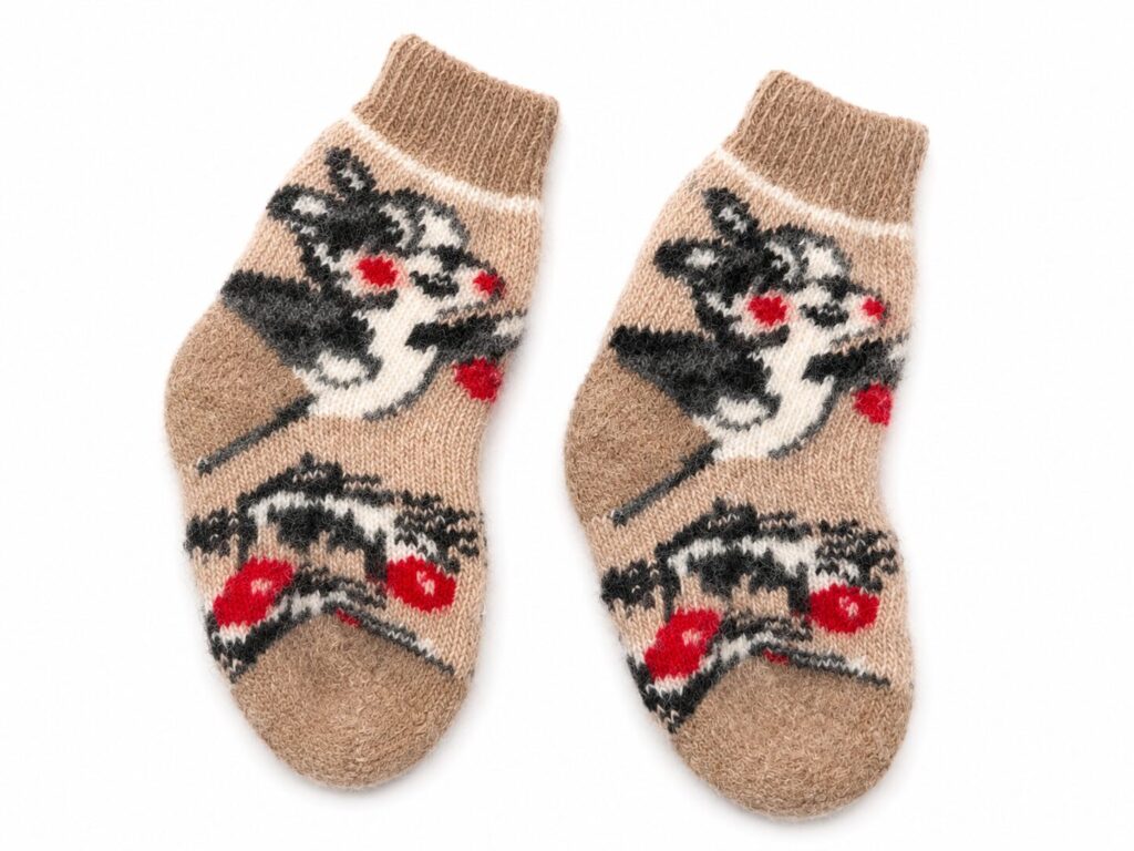 Laste merinovillased sokid BUNNY, WoolLando