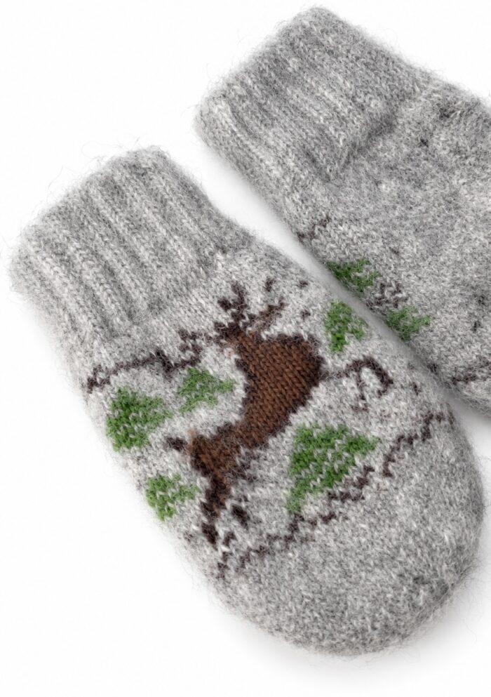 Lasten villased labakäpikud RUDOLPH, WoolLando