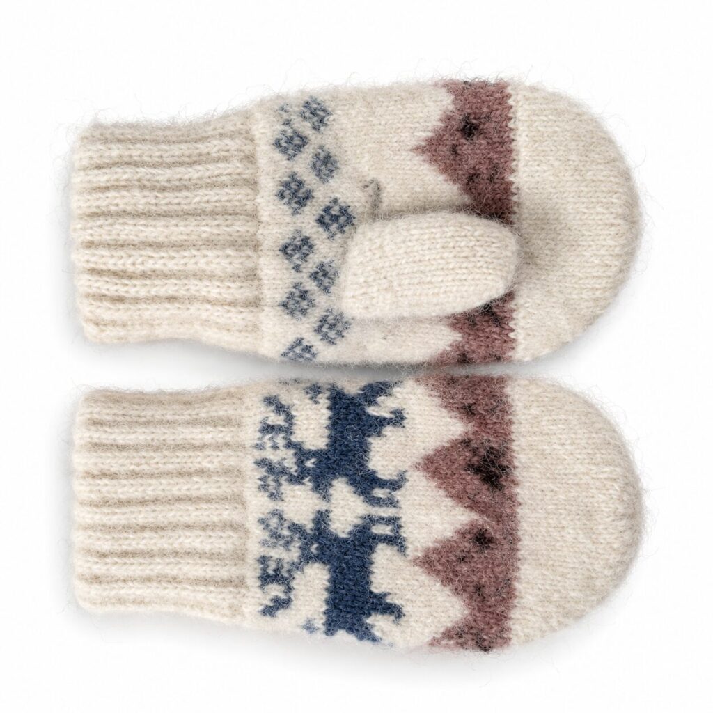 Lasten villased labakäpikud BLUE REINDEER, WoolLando