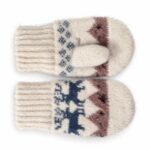 Lasten villased labakäpikud BLUE REINDEER, WoolLando